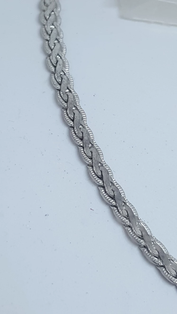 Silver Necklace & Single Bangle image indicator(2)