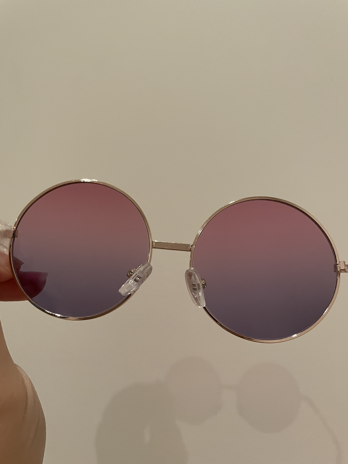 Ombré Retro Round Sunglasses - photo 5