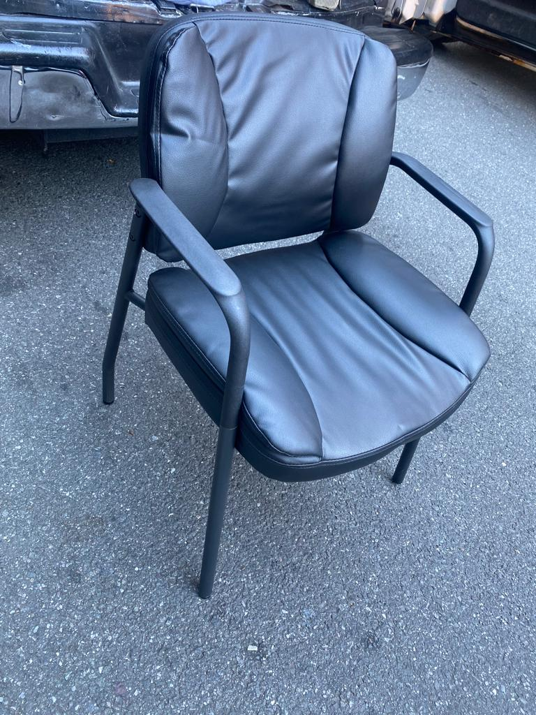 4 leather chairs