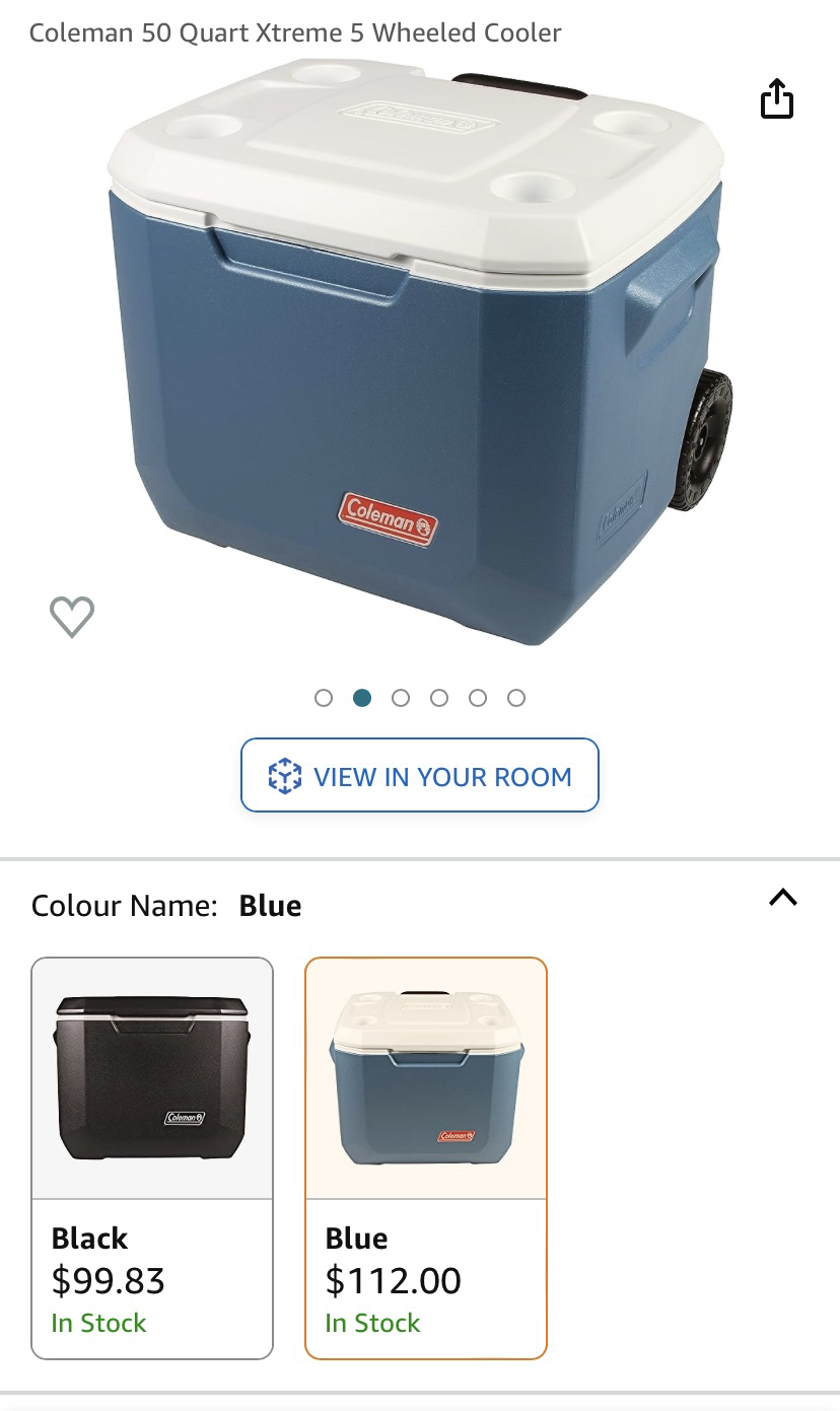 Coleman 50 quart wheeled cooler - photo 4