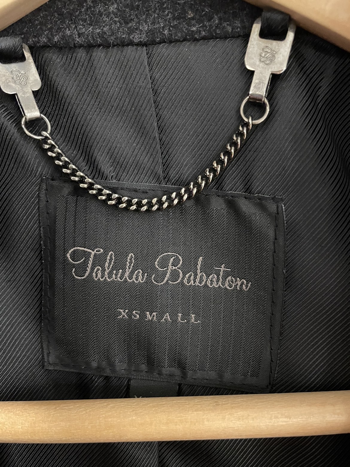 Aritzia Tatula Babaton winter jacket / coat - charcoal - Size XS image indicator(3)