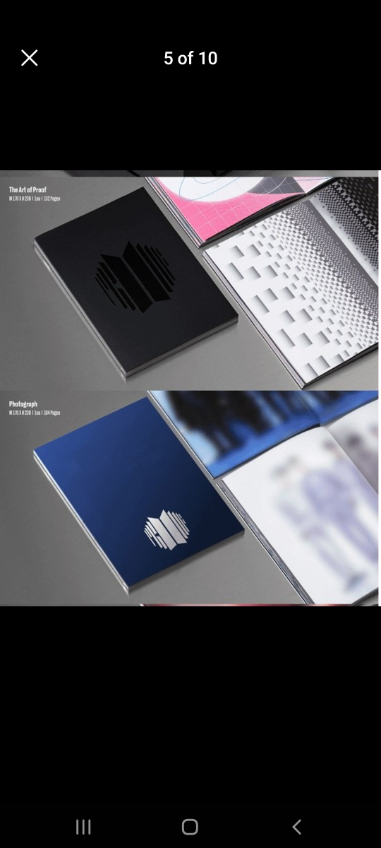 NEW BTS PROOF ALBUM STANDARD EDITION image indicator(4)