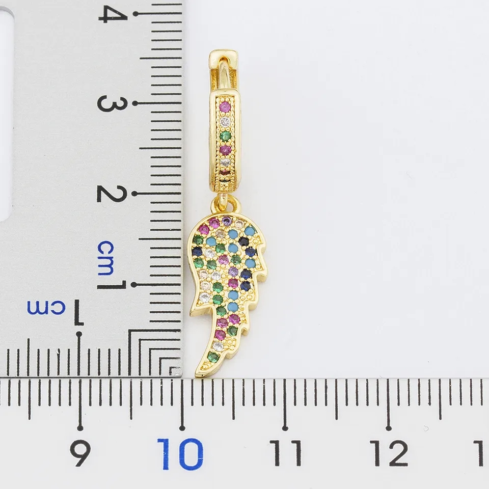 Feather Drop Earrings for kids image indicator(3)