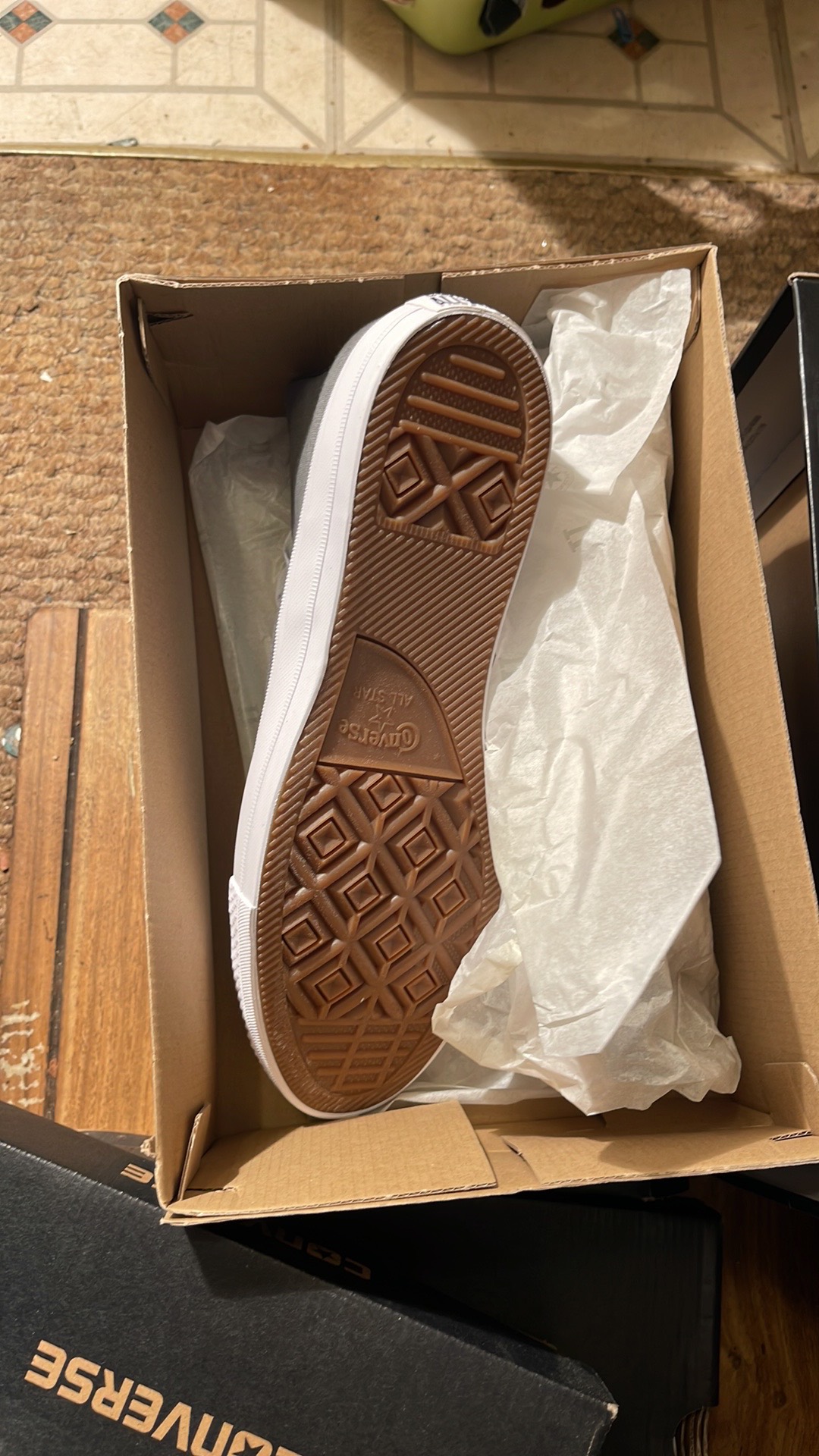 Authentic grey converse - photo 5