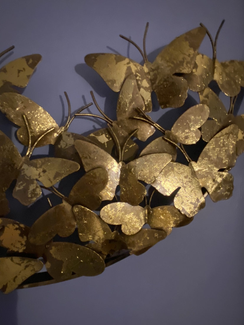 Gold Metal Butterfly Decoration - photo 3