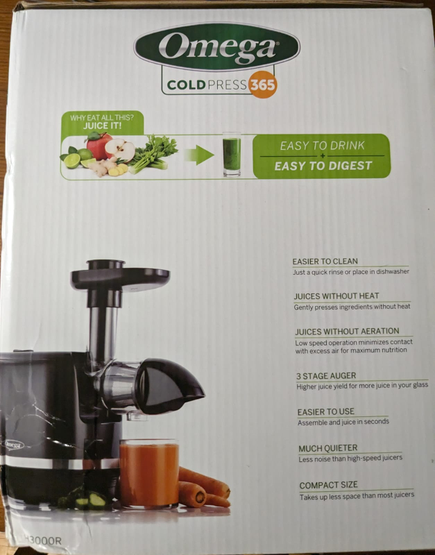 Omega Cold Press 365 juicer - photo 2