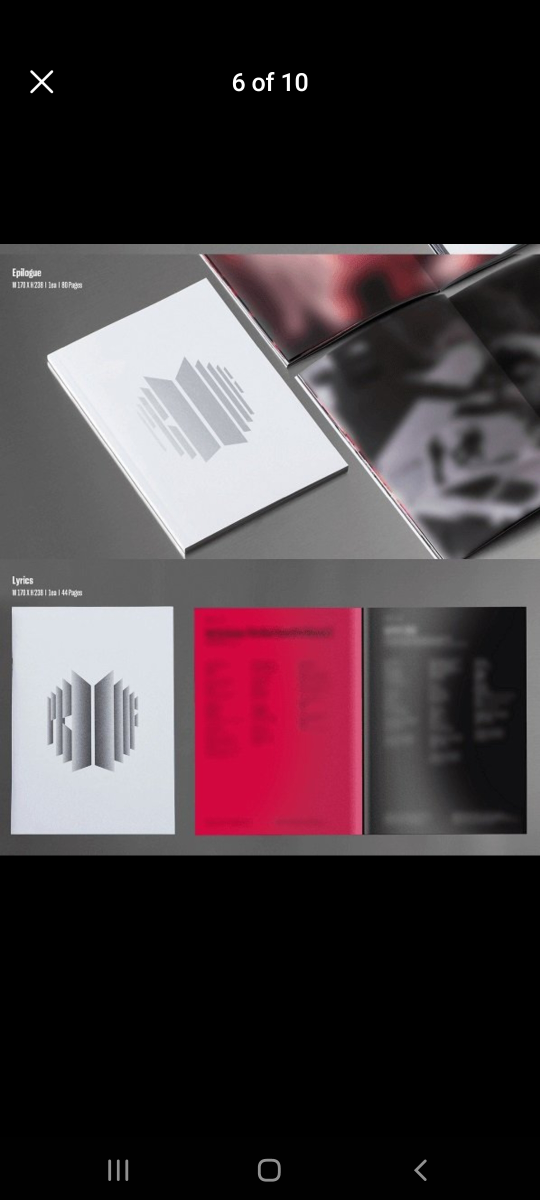 NEW BTS PROOF ALBUM STANDARD EDITION image indicator(3)