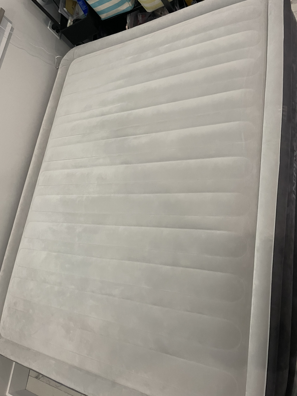Intex Plush Elevated Dura-Beam Airbed Internal Electric Pump
