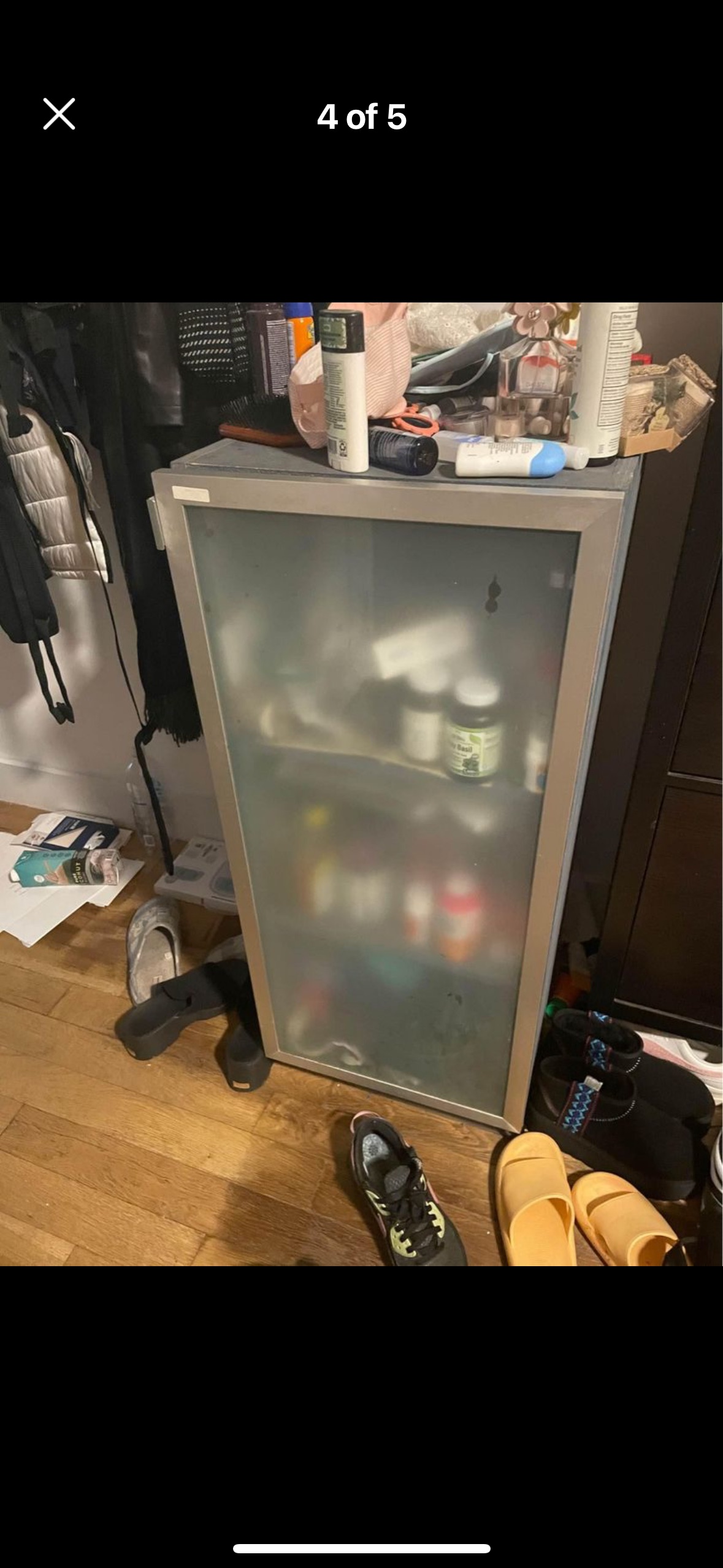 Two custom made storage cabinets - photo 4
