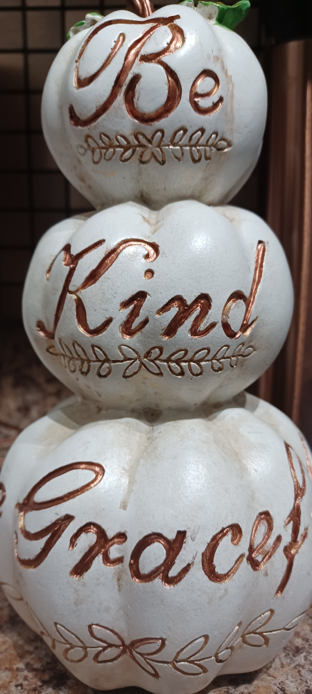 Decorative Stacking Pumpkin 8.5 inches image indicator(4)