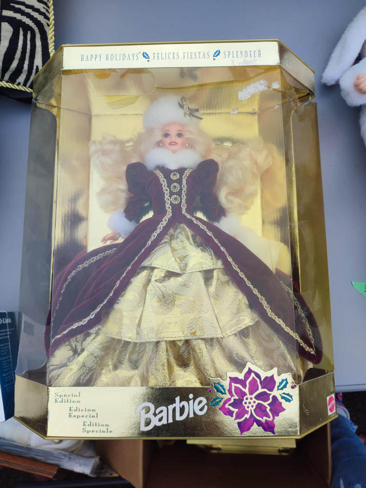Special  Addition Holiday Barbie thumbnail