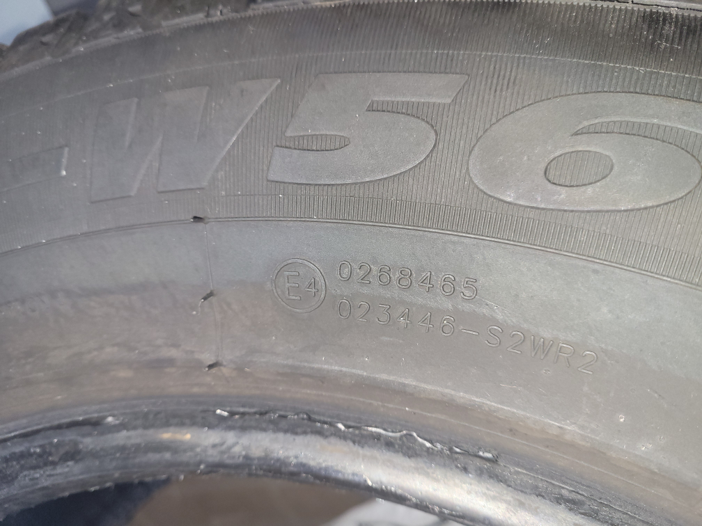 4 Winter tires without rims 225/65 R17 - photo 4