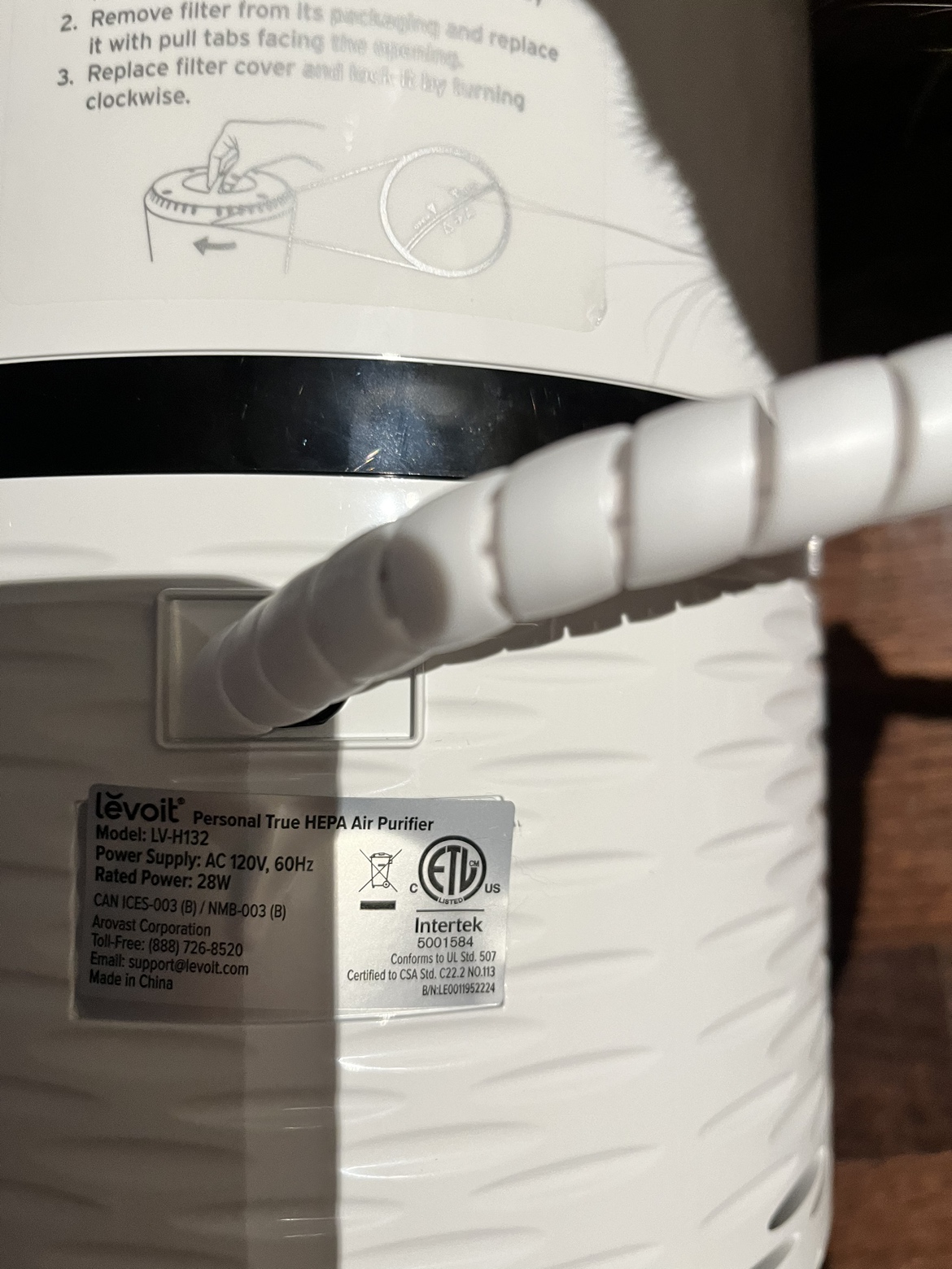 LEVOIT air purifier - photo 4