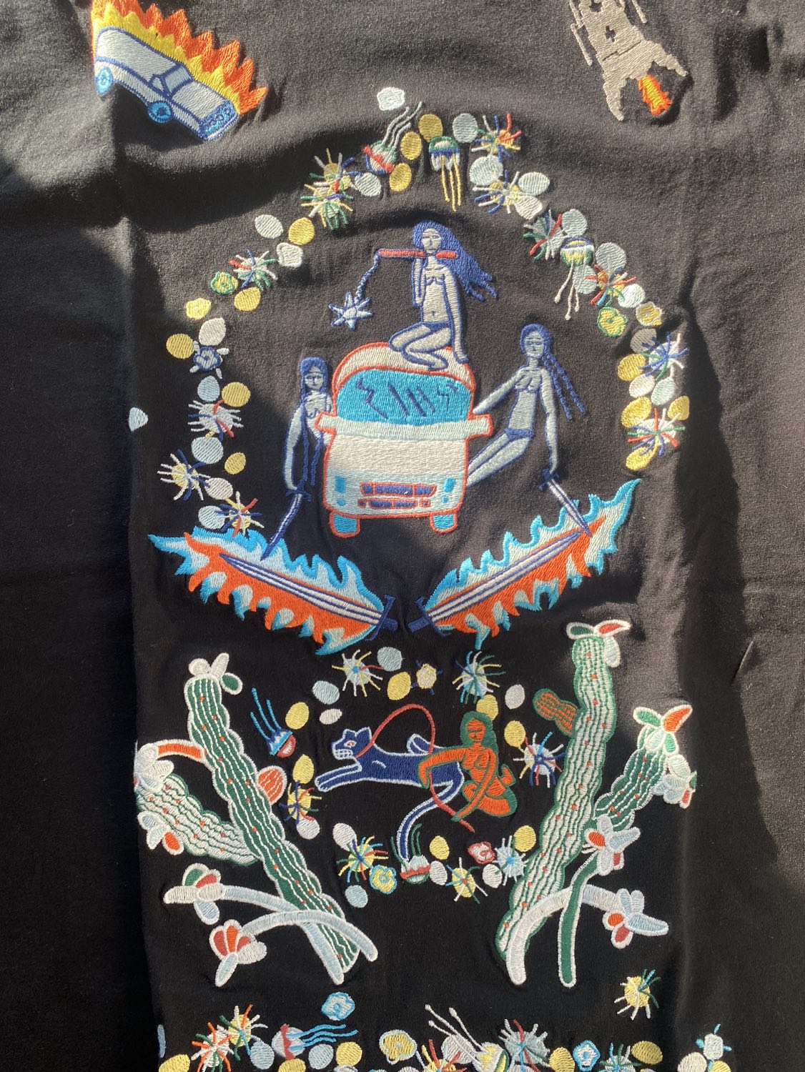 Diesel - Embroidery T-Shirt - photo 2