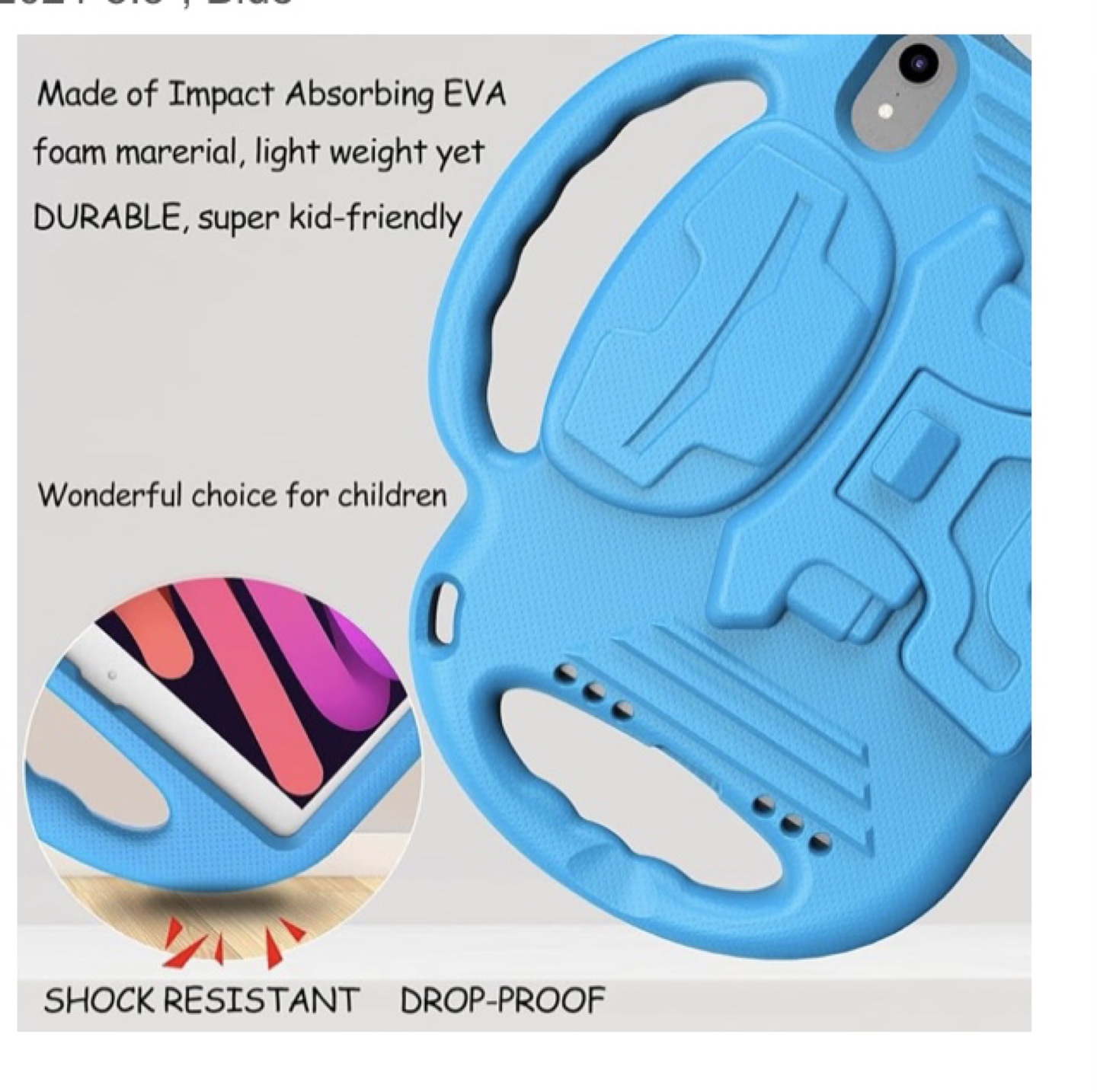 **NEW**  ipad mini case (6th gen, blue) image indicator(3)