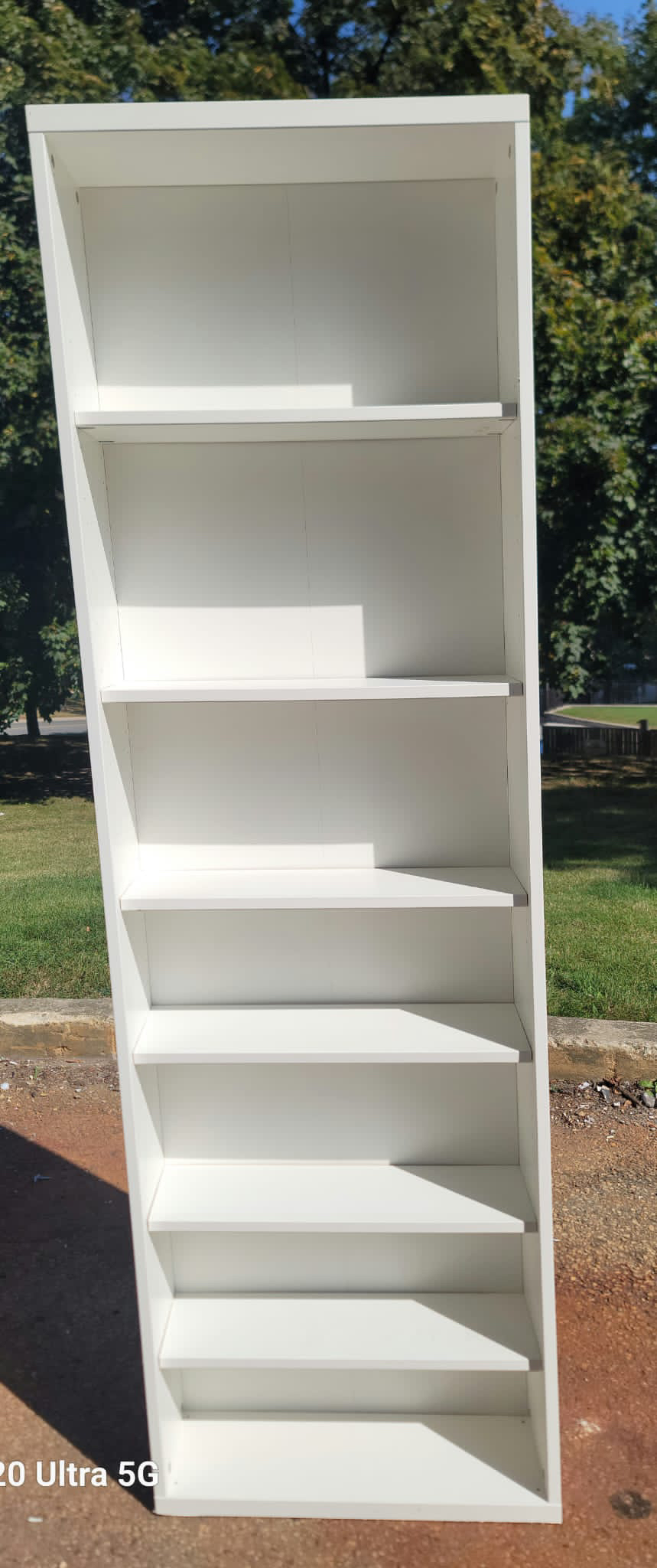 IKEA WHITE BOOK SHELF SIZE 23.5x8H76 - photo 5