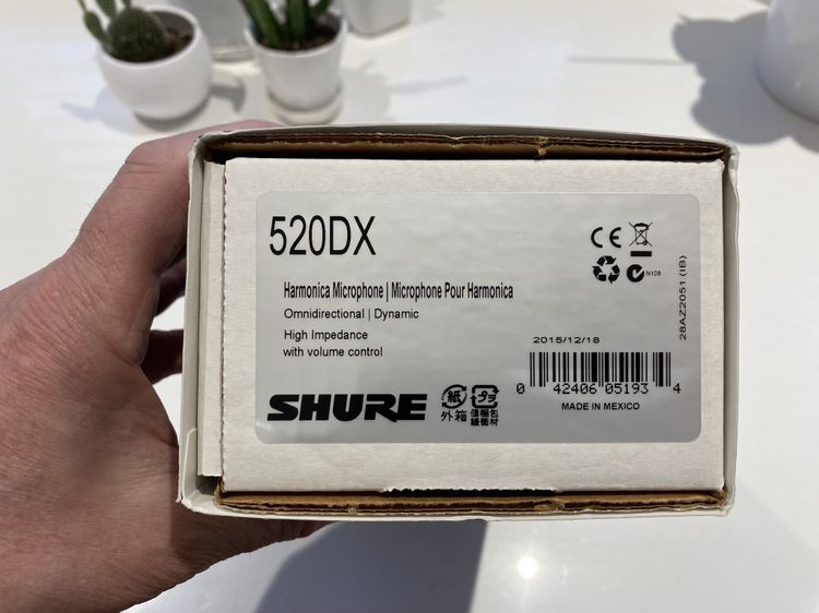 Sure 520 DX Harmonica Microphone - photo 5