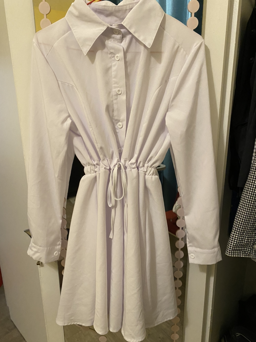 White shirt dress thumbnail
