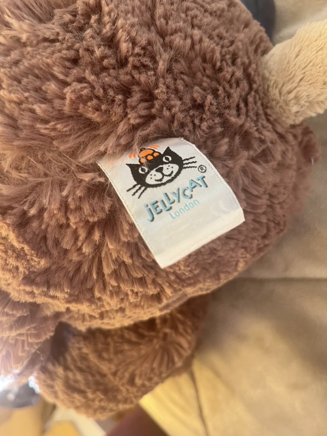 Jellycat Huge Bashful Monkey - photo 4