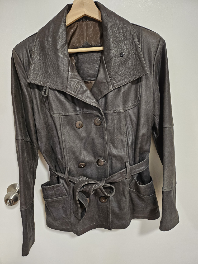 leather jacket