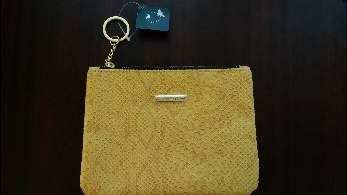 BNWT "Snakekin" Makeup Bag