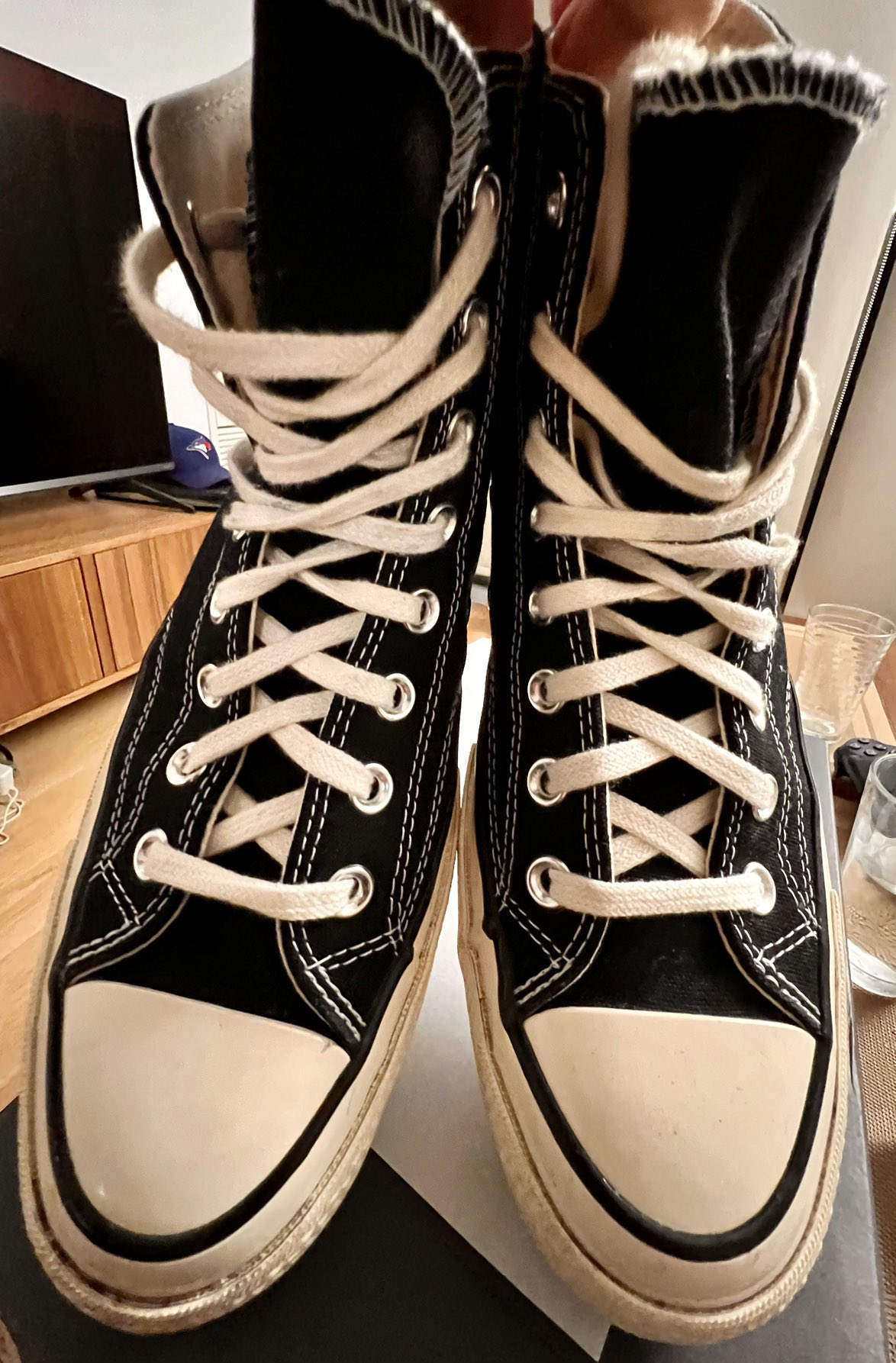 Converse 70 Vintage Hi Sneakers - Women size 10 / Men’s size 8 - photo 3