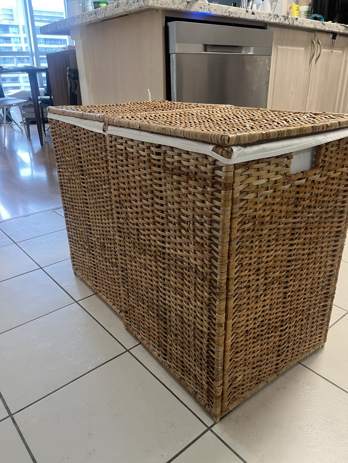 Wooden Laundry Basket - photo 2