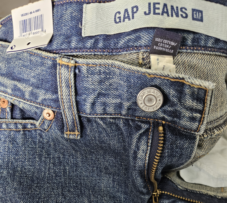 GAP Maxi Middle Slit denim Skirt Size 1 BNWT - photo 2