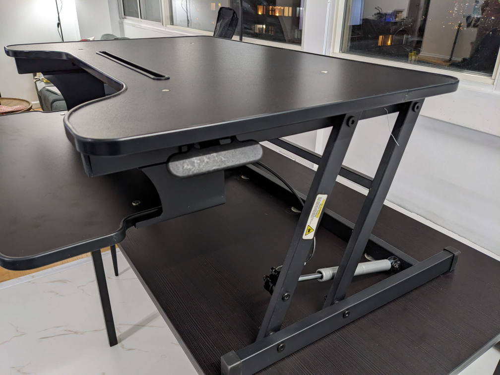 adjustable standing desk - photo 3