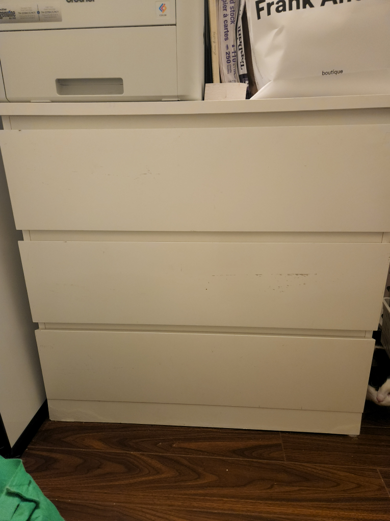 Ikea malm 3 drawer dresser