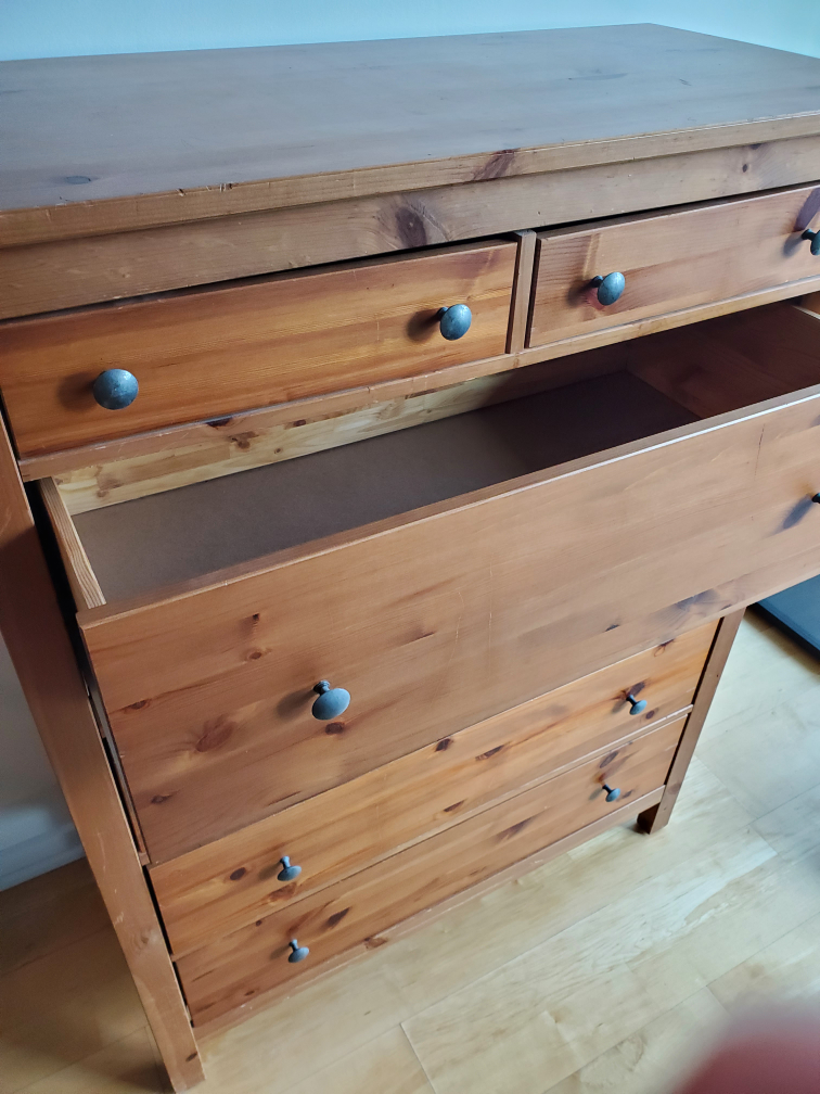 Ikea Pine Hemnes Dresser - photo 3