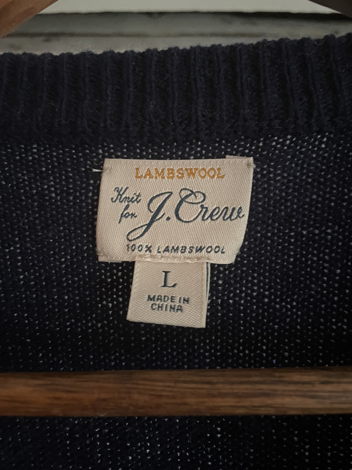 J Crew - Lambswool Men’s Sweater L - photo 2