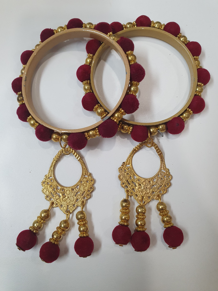 Indian / Pakistani Jwellary | pair of traditional  Bengals thumbnail