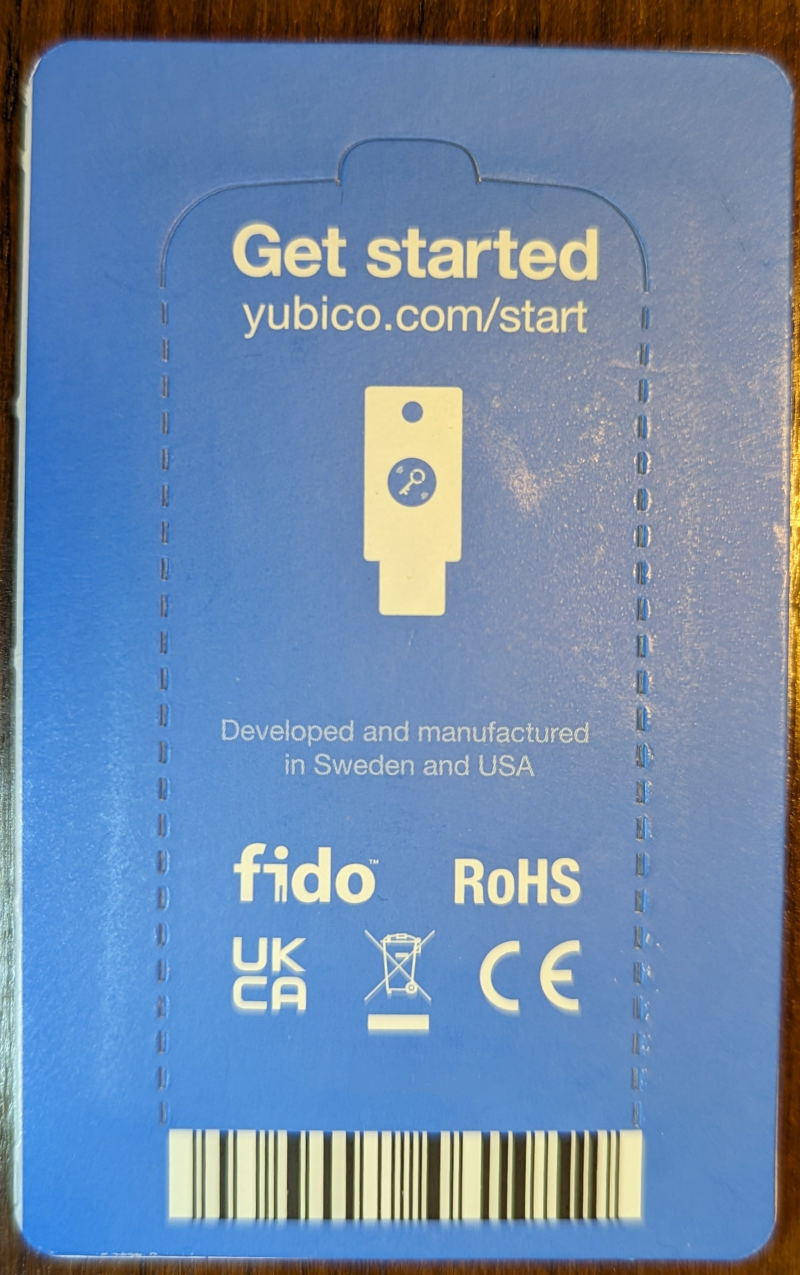 🦃 Security key NFC - photo 3