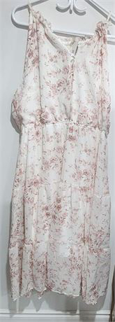 Wall Flower Spaghetti Strap Floral Maxi Dress, SZ L & 2X image indicator(3)