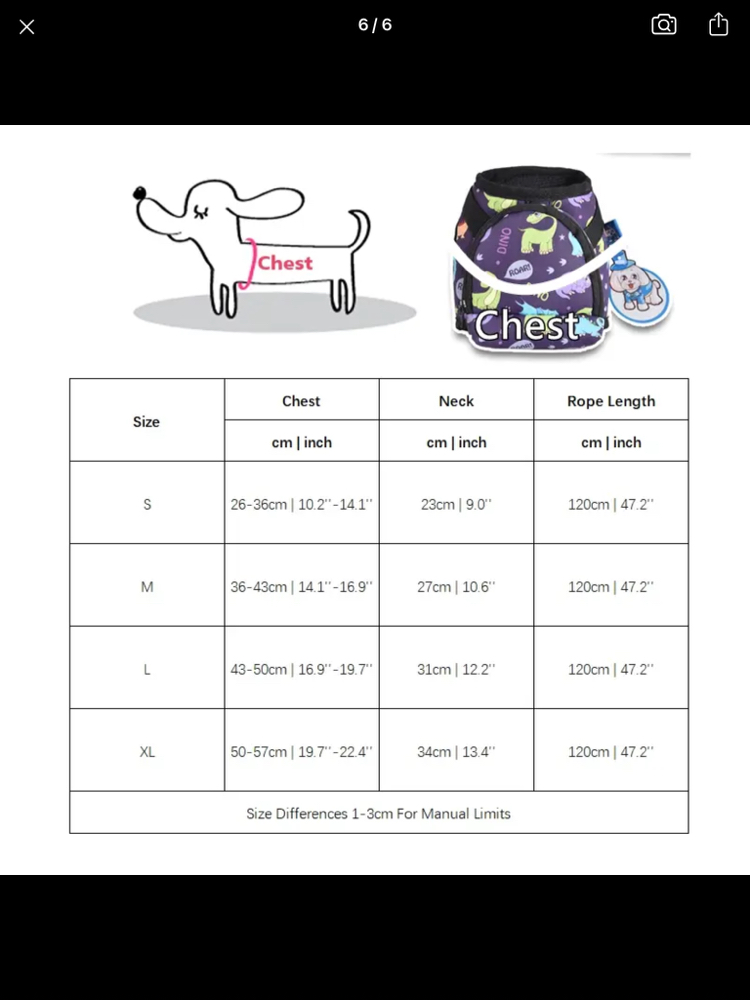 Dog leash and collar set bag pack thumbnail