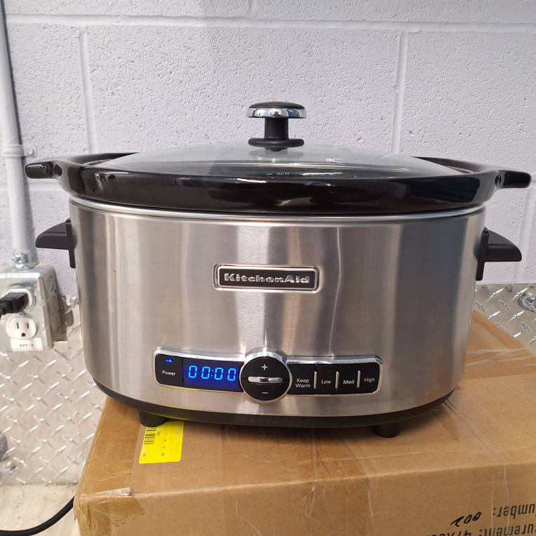 KitchenAid KSC6223SS 6-Quart Slow Cooker, Stainless Steel image indicator(7)