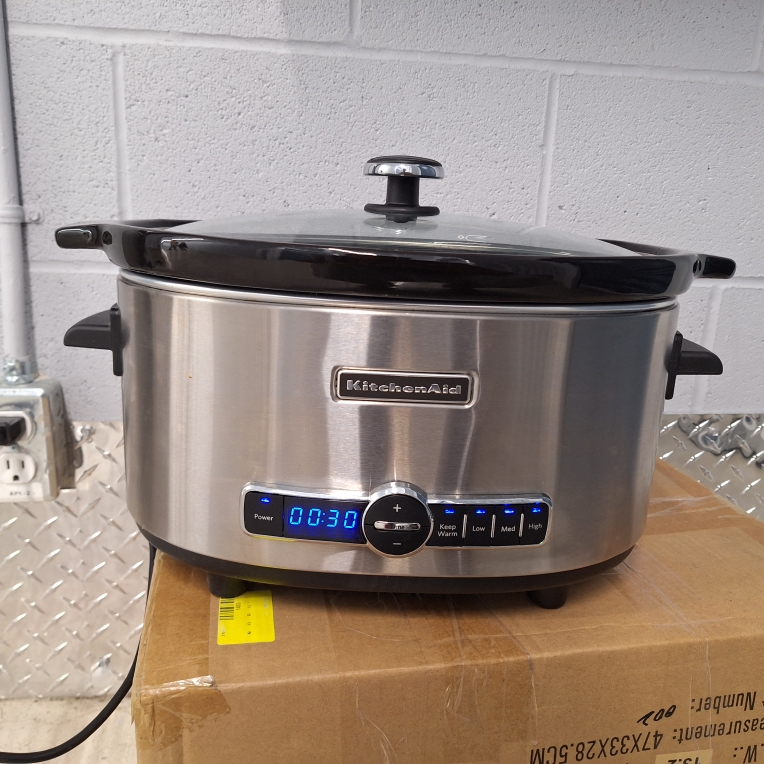 KitchenAid KSC6223SS 6-Quart Slow Cooker, Stainless Steel image indicator(8)