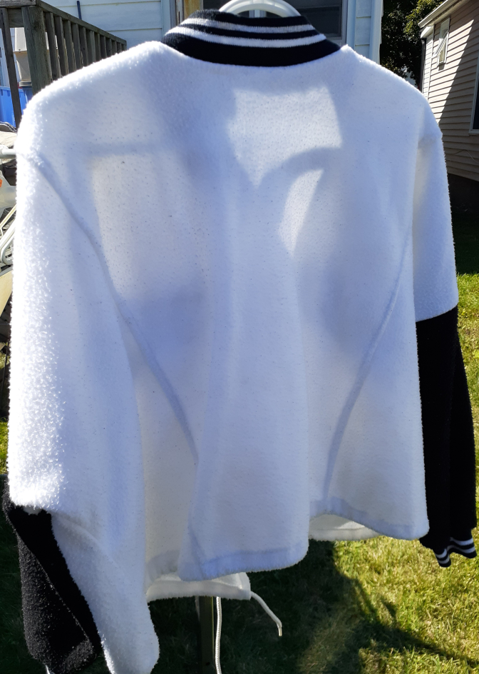 Vintage "League" Fleece Zippered Sweater  image indicator(2)