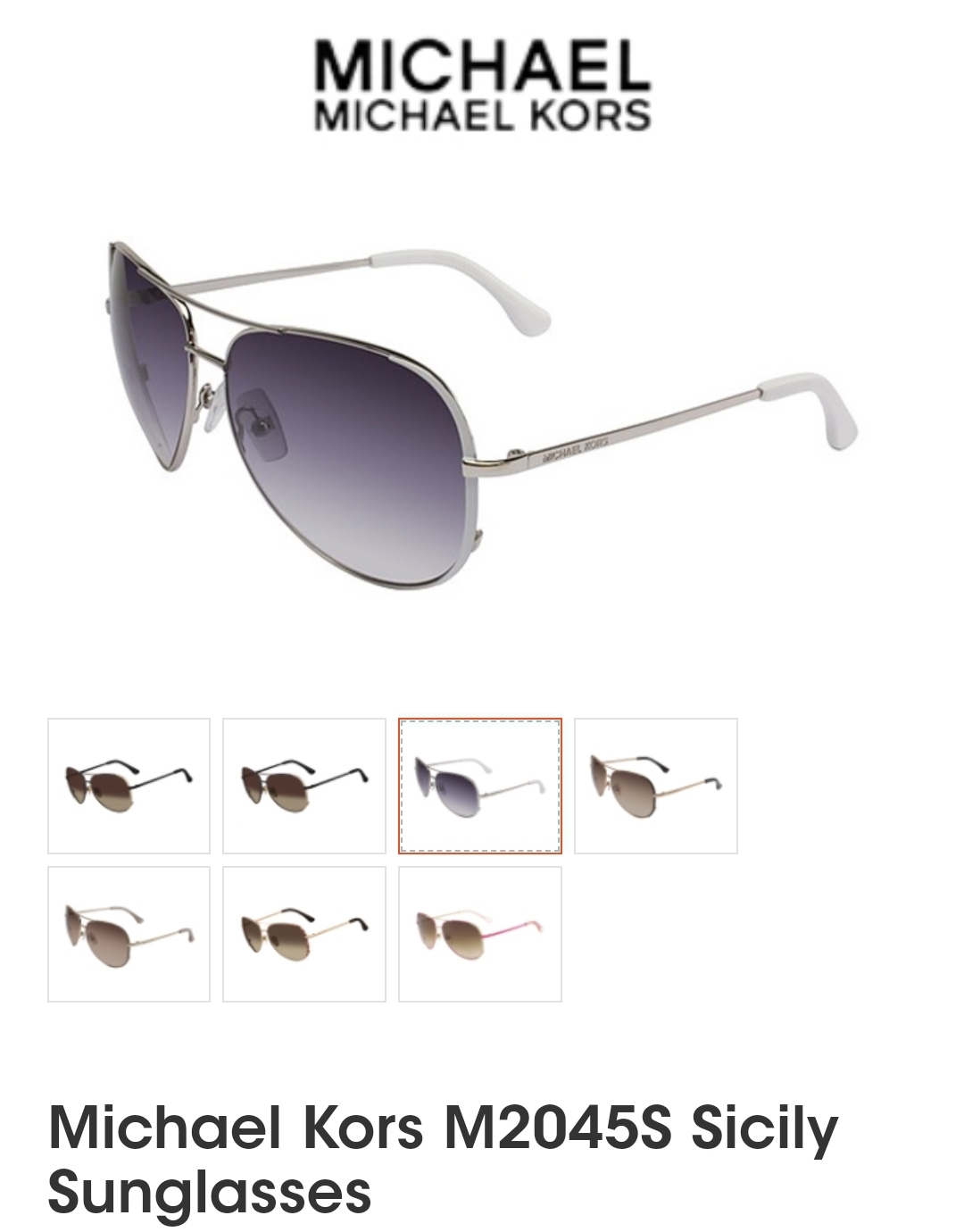 Michael Kors Sunglasses thumbnail