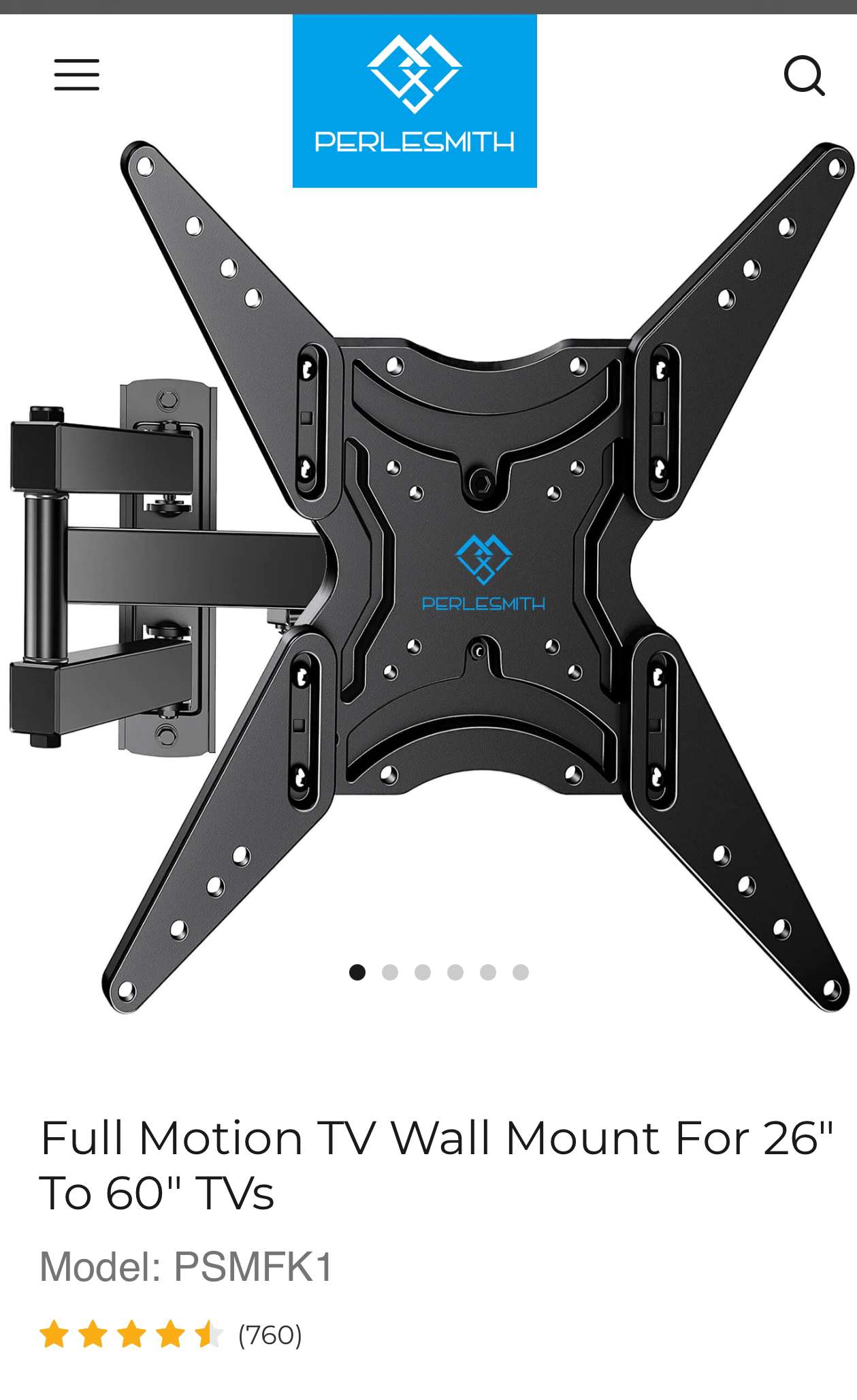 TV mount image indicator(5)