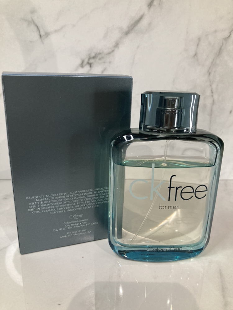 Ck free Calvin Klein 80% full 100 ml - photo 3
