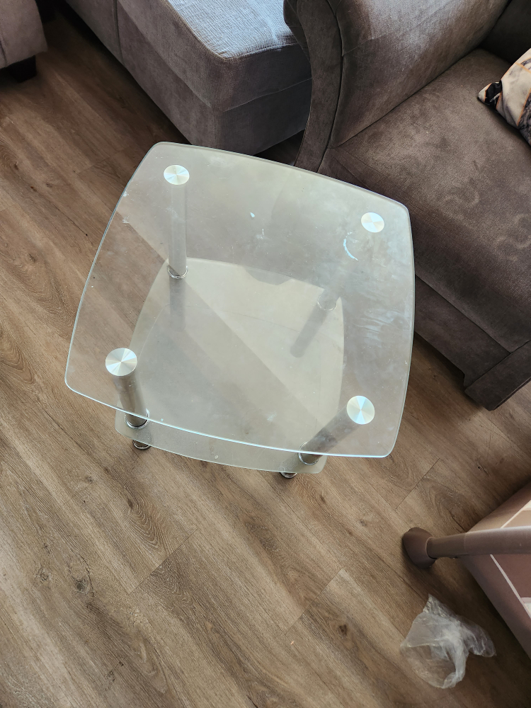 Glass Coffee Table and End Table set thumbnail