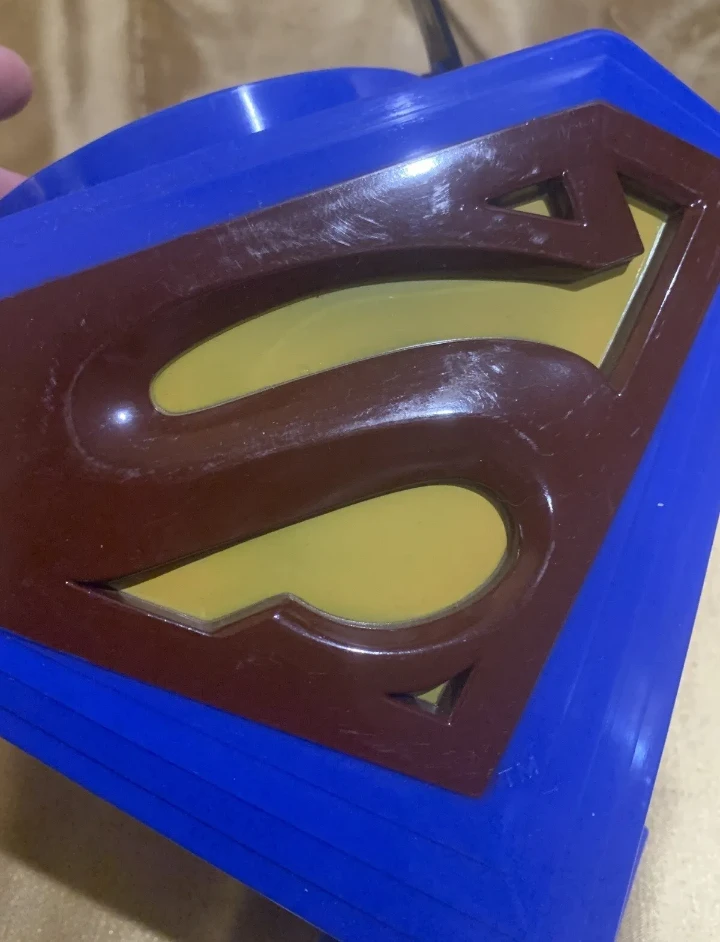Superman halloween candy bucket NEW image indicator(2)