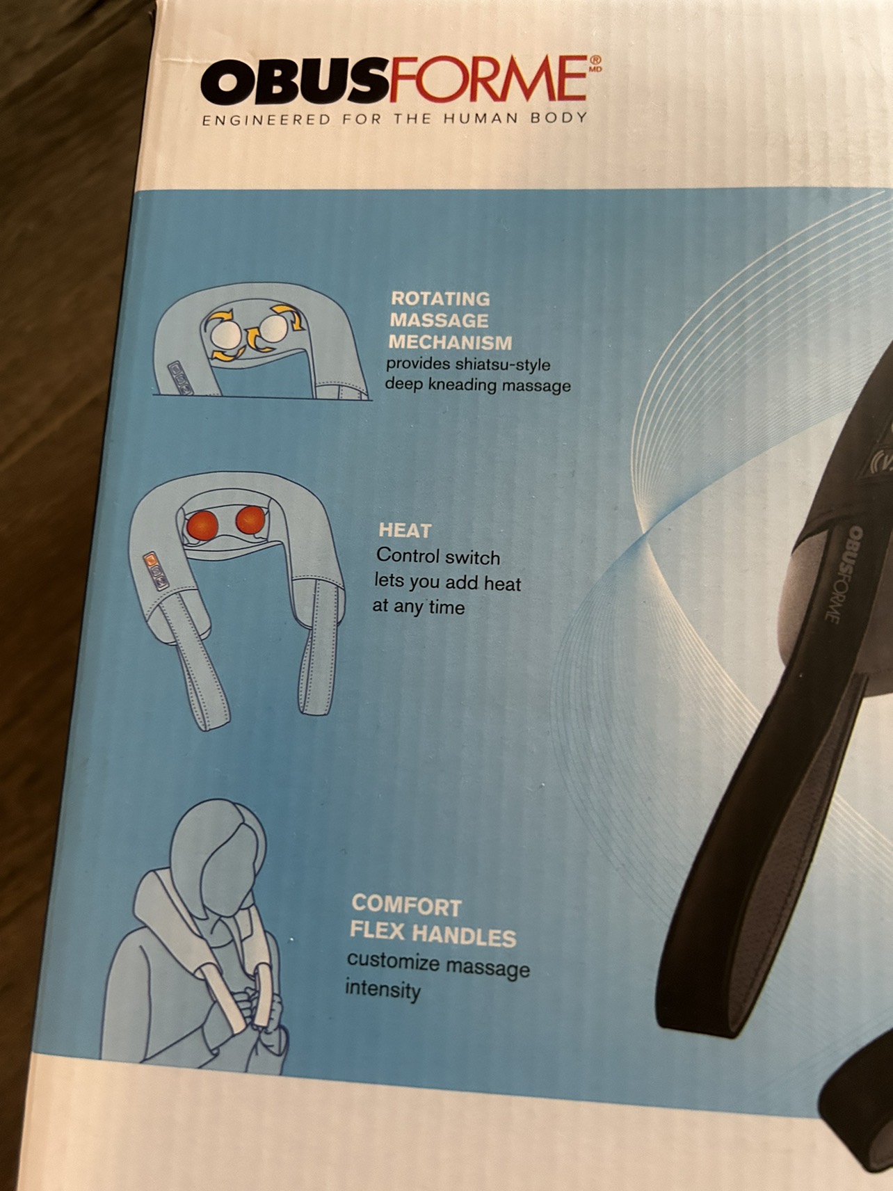 Shiatsu Neck Massager with vibration and heat - photo 5