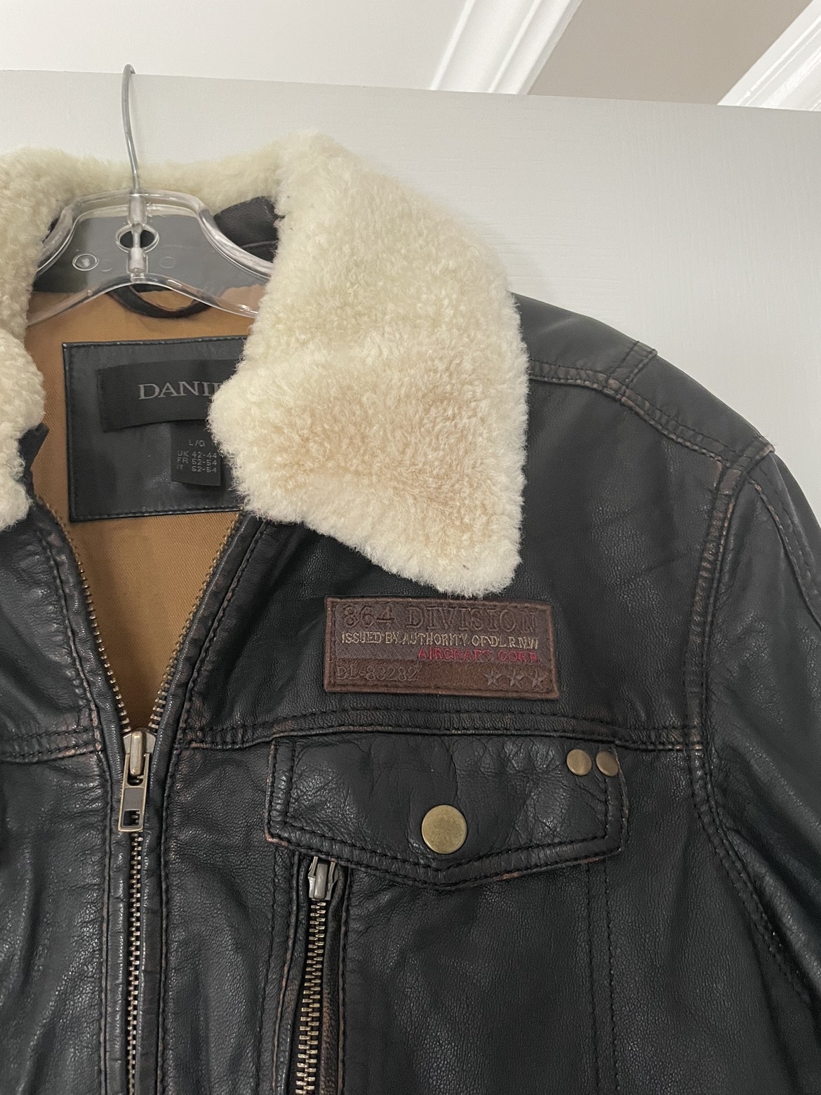 Danier leather bomber jacket image indicator(2)