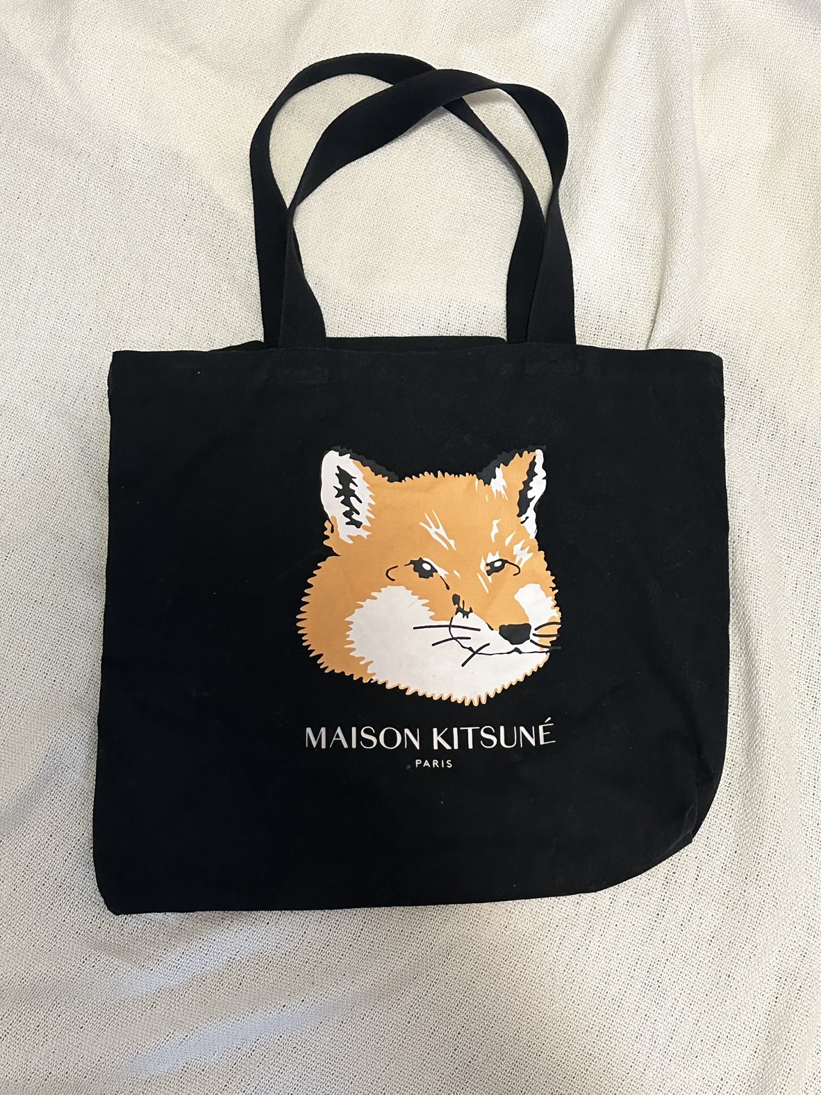 Maison Kitsune tote bag