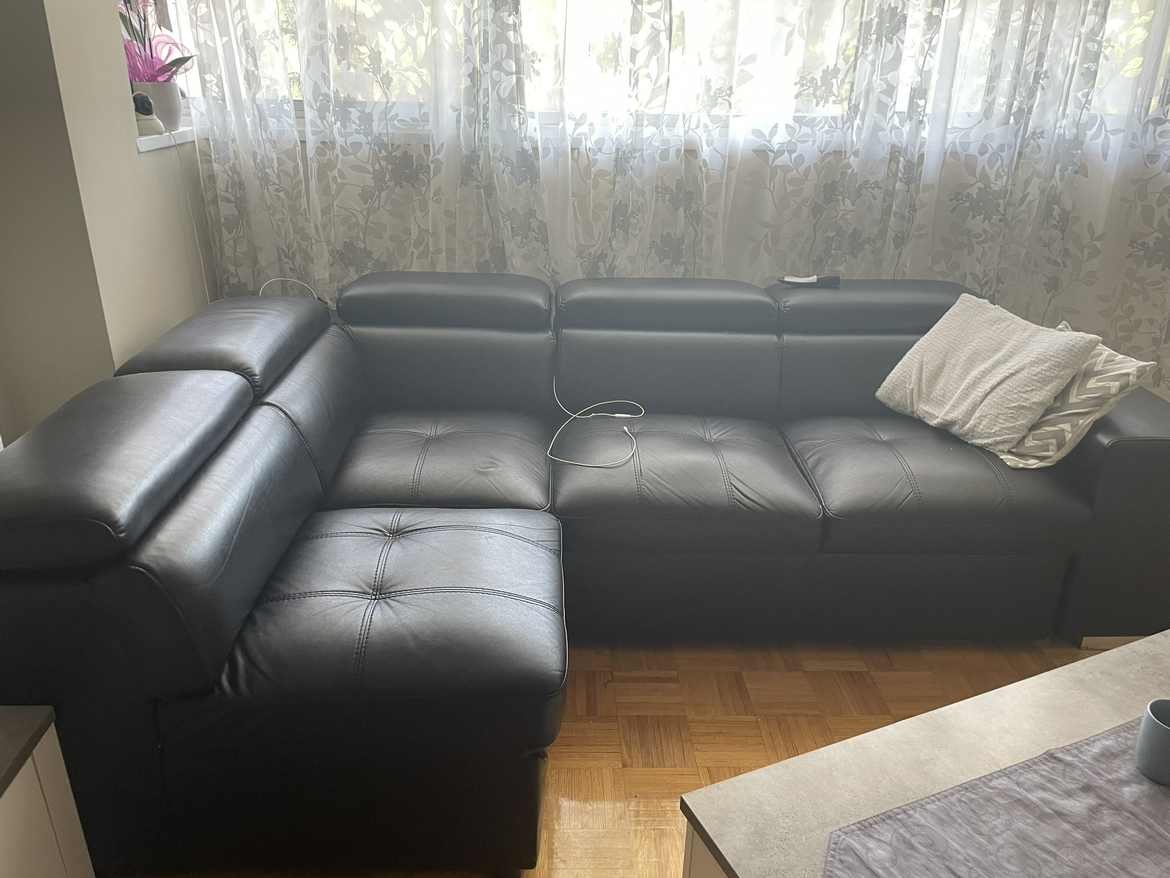 Leather sofa bed for sale,