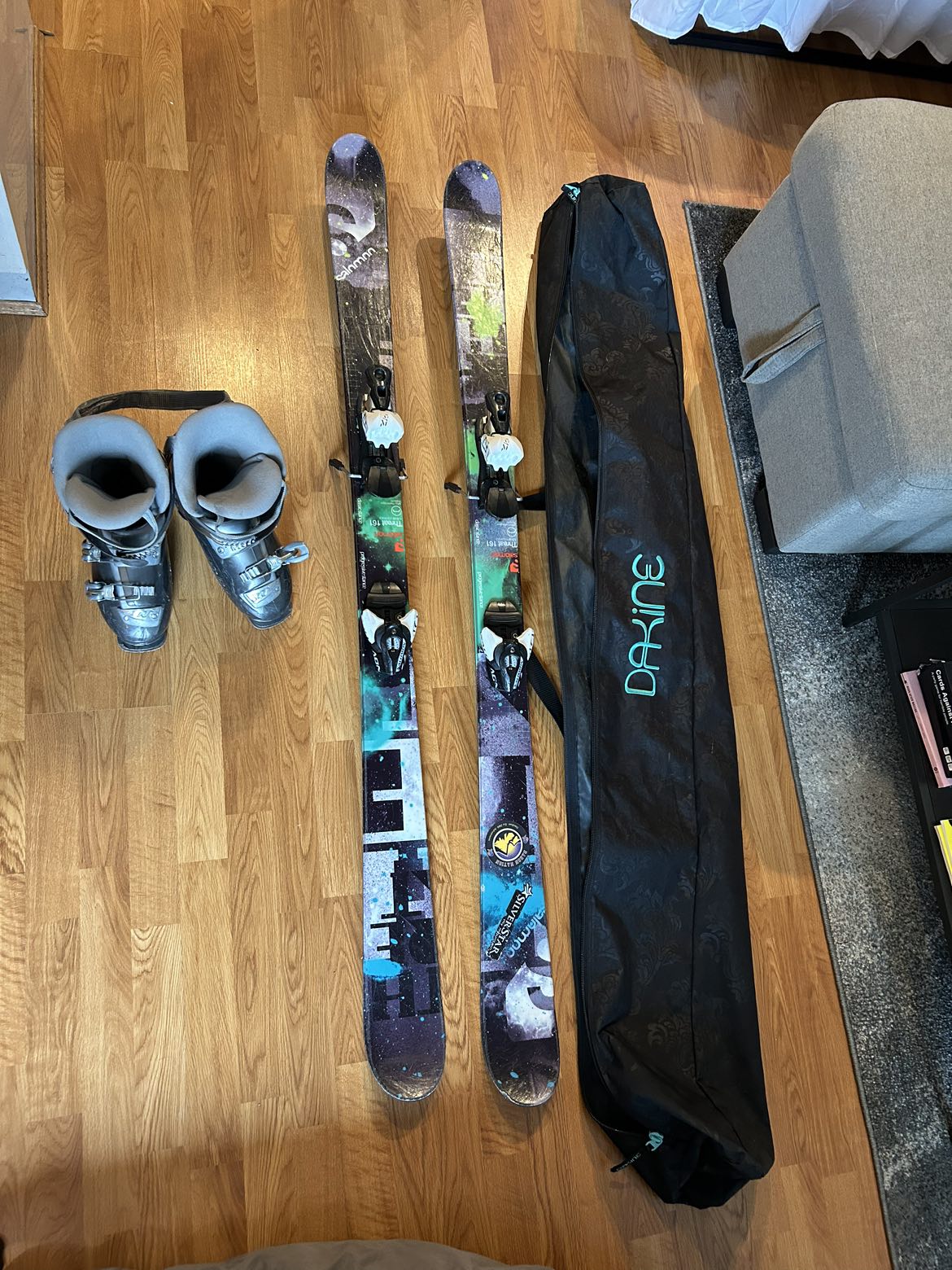 Ski set up