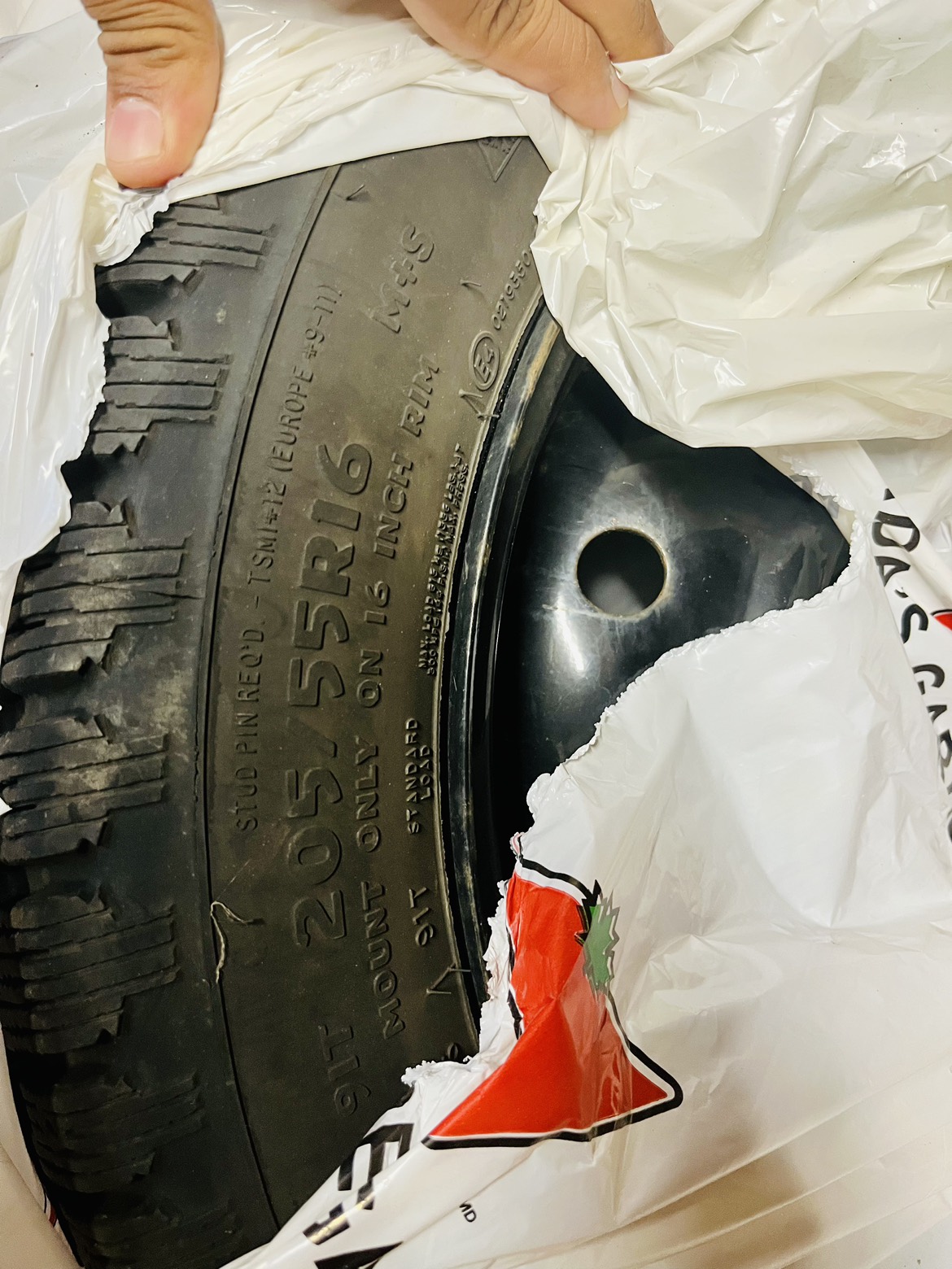 205/55/R16 Winter tires with Rims